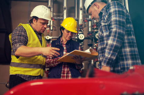 緊張感をもって仕事をする人